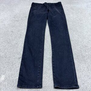 AG Adriano Goldschmied Jeans The Legging Super Skinny Black Pockets Size 29